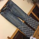 Bebe fancy woven ribbon boot cut jeans 28 Photo 0