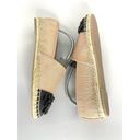 Sam Edelman Circus  Loretta Moccasin Woven Beaded Blush Black Espadrille Size 7.5 Photo 7