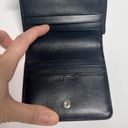 Cole Haan  GRAND SERIES MONOGRAM Black/ White Leather Wallet NWOT Photo 2