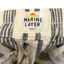 Marine layer  Pants Stripes Casual Alison Lagenlook Cropped Women’s Size Small S Photo 10