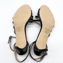 Simply Styled  NEW Kimberly Strappy Black Pump Patent Ankle Wrap Dressy Glam Photo 4