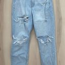 American Eagle Outfitters Ripped Mom Jeans Size 2 Photo 2