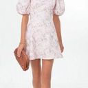 Tuckernuck  x Hyacinth House Pink Jacquard Empire Ella Mini Dress Photo 0