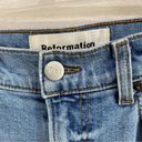 Reformation  High and Skinny Maui Wash Jeans Size 24 Photo 9