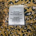 Bohme  Women’s Size Large Animal Print Cropped Blouse Photo 5