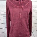 Kuhl  Lea Pullover Sweatshirt size Small Cowl neck 4186 Pocket LÉA Cardinal Layer Photo 8