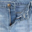 Gloria Vanderbilt  SZ 24W Bermuda Jean Stretch Hi-Rise Cuffed Pockets Light Wash Photo 2