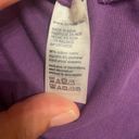 Tommy Hilfiger  Women M Slim Fit Stretch Pride Flag Polo Short Sleeve Purple Y2K Photo 8