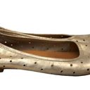 Kork-Ease  Nessa Gold Perforated Leather Flats 7.5 Photo 2