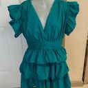 Olivaceous Large Teal  Dress Photo 0