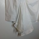 Natori  cotton poplin side drape button doown Blouse White Photo 6