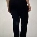 Madewell  Knit Kick Flare Ponte Pants Women High Rise Stretch Black Pull On Sz XL Photo 1