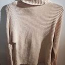 Garnet Hill  size small cream colored turtleneck sweater bust  34 inches Photo 0