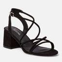 JustFab Black Sandals Photo 1