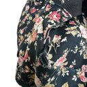 Vans  Off The Wall Backpack Black Floral Rose Patterned School Skate Laptop Bag Photo 11