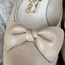 Salvatore Ferragamo  Nude Kitten Heel Shoes size 8 1/2 Photo 5