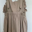 Mable Tan Ruffle Jumper Size M Photo 14