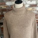 SheIn  Light Brown Long Sleeve Ribbed Turtle Neck Knit Sweater Size 2 Photo 1