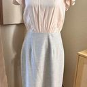Rebecca Taylor Pink Silk blend Midi Dress Size 6 Photo 0