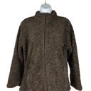 Black Diamond  Women's Brown Fleece Full Zip Jacket Size L Photo 2