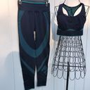 PINK - Victoria's Secret Pink Victoria’s Secret active clothing size medium blue active clothing workout‌ Photo 1