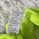 Good American  Women’s Always Fits Scoop Neck Bikini Top in Electric Lime sz 1/2 Photo 7