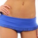 Seafolly Eva Skirted Bikini Bottom in Blue Size 16 Photo 0