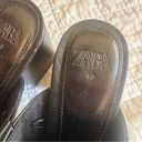 ZARA  Platform Black Clogs 9 Photo 6