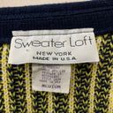 The Loft Vintage Sweater Short Sleeve Sunflower Button Front Cardigan Watering Can Photo 3