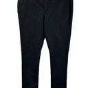 DKNY  Jeans Black Gray Ponte Diamond High Rise Straight Leg Pull-On Pants Size XL Photo 0