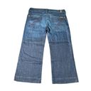 7 For All Mankind  Women's Size 28 Dojo Cropped Jeans 7's Pockets Dark Wash #I8-5 Photo 1