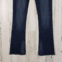 Rock & Republic  "Kasandra" Dark Indigo Denim Embellished Bootcut Jeans Size 2 M Photo 2