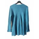 CAbi  Teal Textured Button Up Cardigan Sweater Women's Size M Photo 1