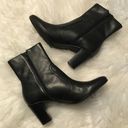 Roma Bass  leather heeled boots black 7M Photo 1