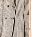 Vintage Herman Kay Coat Womens M? Used Wool Blend Brown Cream Herringbone Size M Photo 12