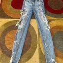 American Eagle NWOT  Next Level Stretch Super Hi Rise Jegging Distressed Size 000 Photo 0