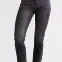 Vervet NWOT  Black High Rise Cropped Straight Stretch Jean 28 Photo 0