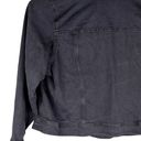 Lane Bryant  Denim Jean Jacket 28 Black Photo 10