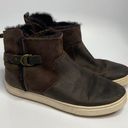 Olukai  Pehuea Hulu boots leather with shearling lining size 8 Photo 0