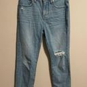 Madewell  Perfect Vintage Jean in Coney Wash Destroyed Edition- Size 26P Photo 10