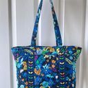 Vera Bradley Midnight Blues Quilted Tote Photo 0