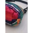 Nine West Nine & CO Nylon/Faux Leather Batik Watercolor Print Shoulder Bag Photo 5