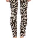 Karen Kane  Animal Print Leopard Leggings Gold/Black Holiday Shiny NWT SZ Small Photo 0