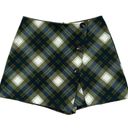 We Wore What  Faux Wrap Mini Skirt in Vintage Plaid Photo 1