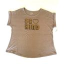 Style & Co  - Taupe “Be Kind” Graphic T-Shirt Sz XLP Photo 1