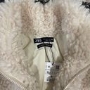 ZARA Cream Sherpa Bomber Jacket Photo 9