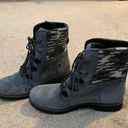 The North Face  Women's Ballard Grey Suede Hiking Boots NWOT Photo 4