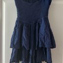 Sky to Moon  romper, Size S, Color Navy. Good condition. Photo 1