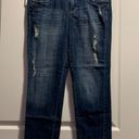 Elle Women's  Skinny Boyfriend Denim Blue Jeans Size 8 EUC #6648 Photo 2