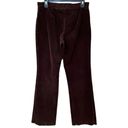 Jones New York Signature Stretch Brown Corduroy Pants Size 8 Photo 1